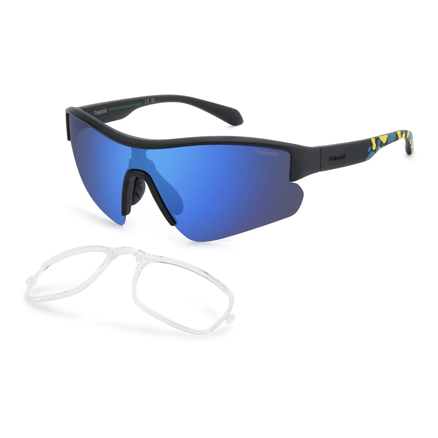 Polaroid PLD 7061/CI/S Sonnenbrille Schwarz verspiegelt