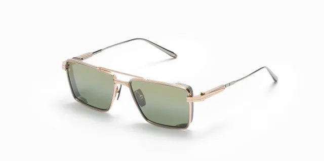 Akoni Optima Sprint-A Sonnenbrille Brushed White Gold