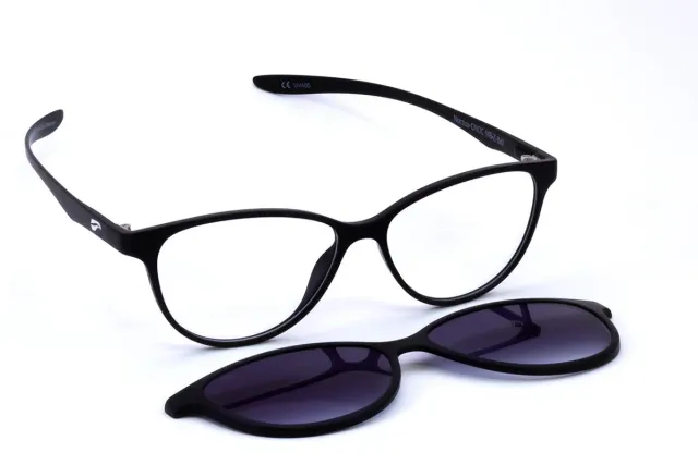 Flying Eyes Noctua Clip-On Sonnenaufsatz Gradient Grau