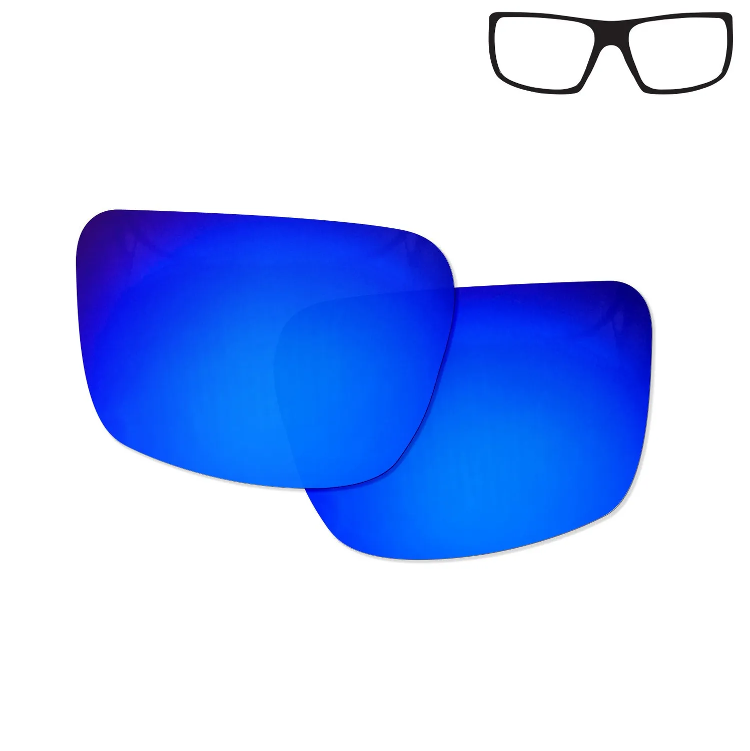 Flying Eyes Kingfisher Sport Ersatzgläser Wide Grau Verlauf
