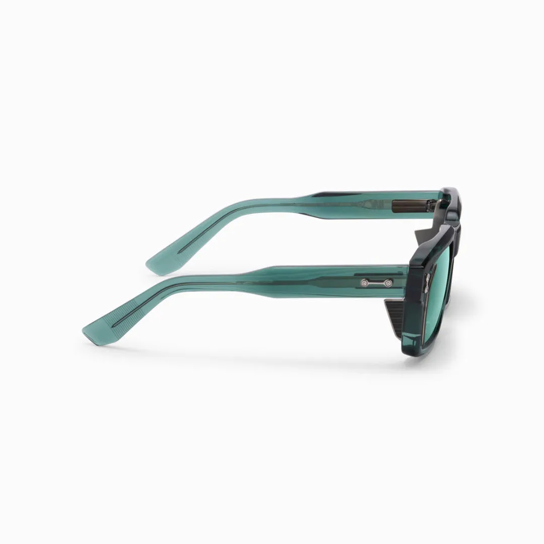 Akoni Optima Pegasus-Two Sonnenbrille Crystal Emerald Green Titan