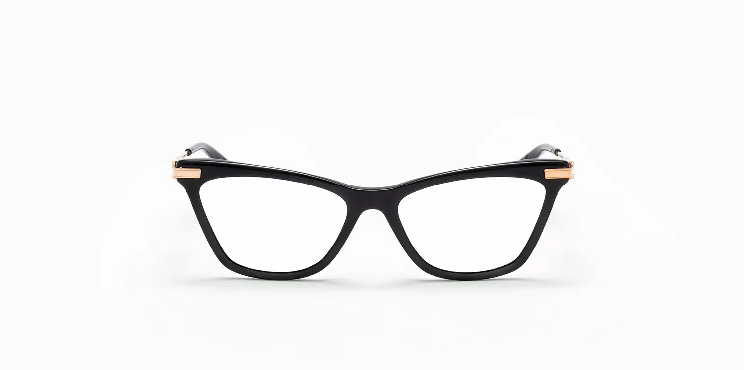 Akoni Iris Brille Crystal Clear Cat-Eye 54