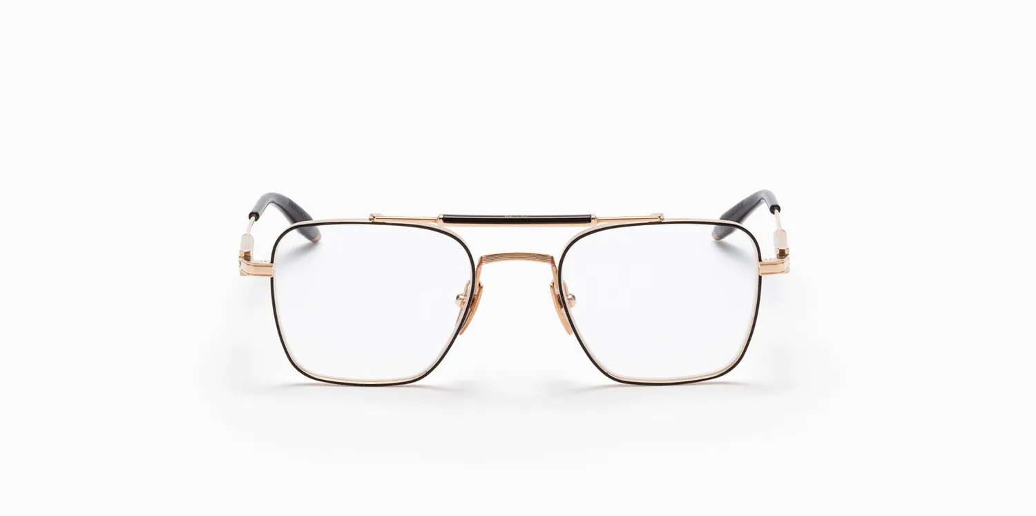 Akoni Etere Europa Rx Brille White Gold Titan