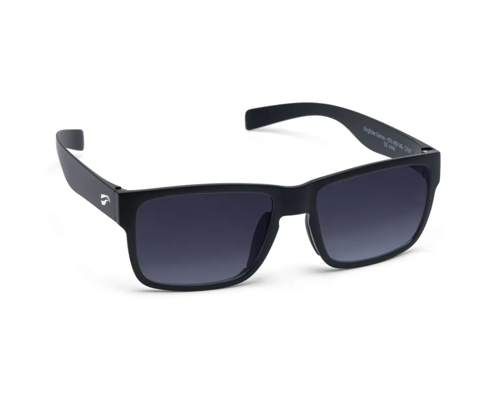 Flying Eyes Kingfisher Sonnenbrille narrow mattschwarz