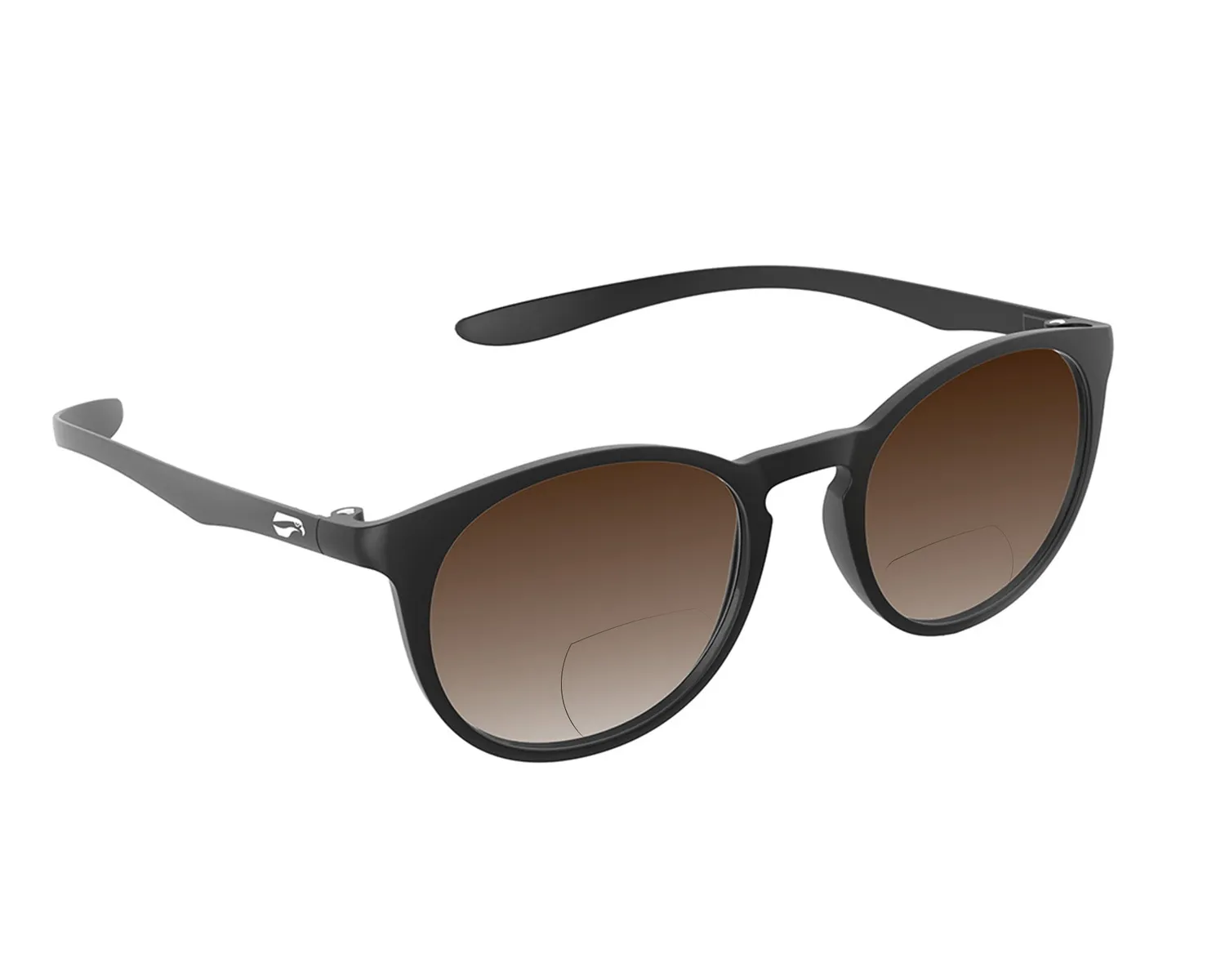 Flying Eyes Ninox Brille Standard matt schwarz klar +2,0 rund
