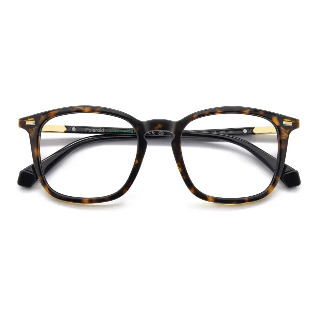 Polaroid PLD D563 Brille Havana Herren rechteckig