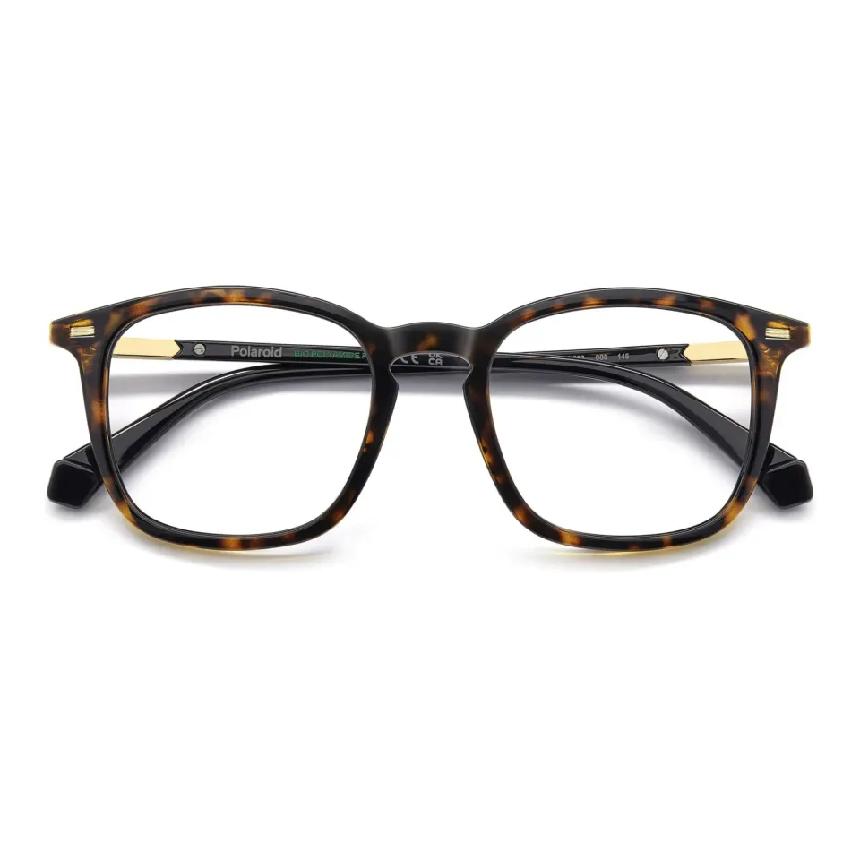 Polaroid PLD D563 Brille Havana Herren rechteckig