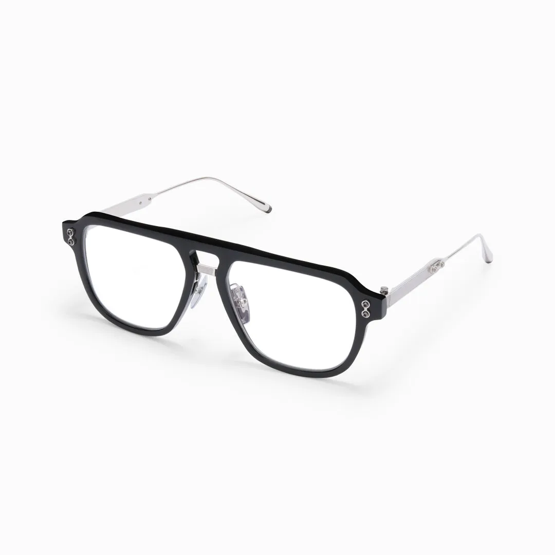 Akoni Etere Argo Brille Schwarz Korrektionsfassung