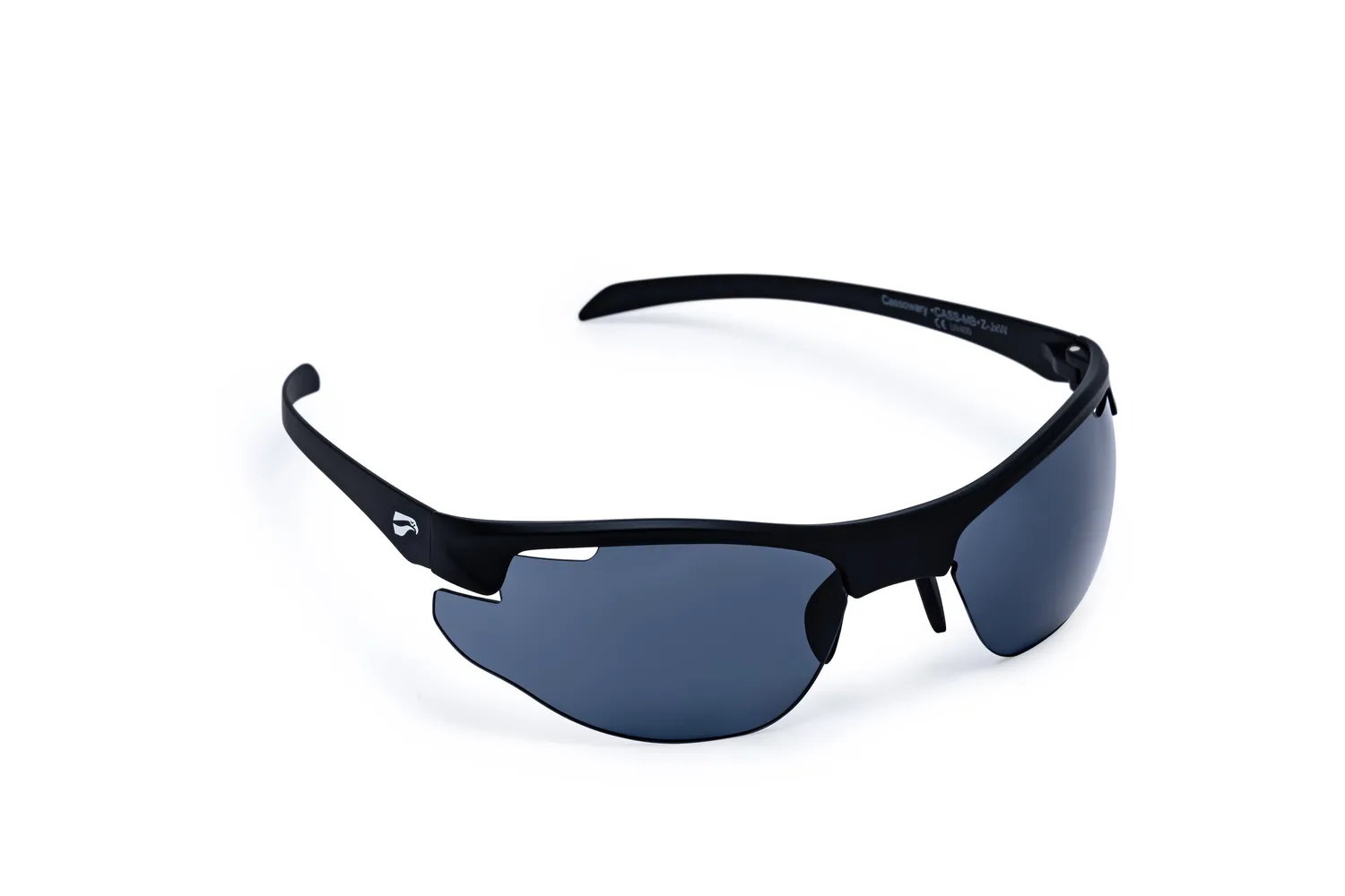Flying Eyes Cassowary Sonnenbrille Standard matt schwarz