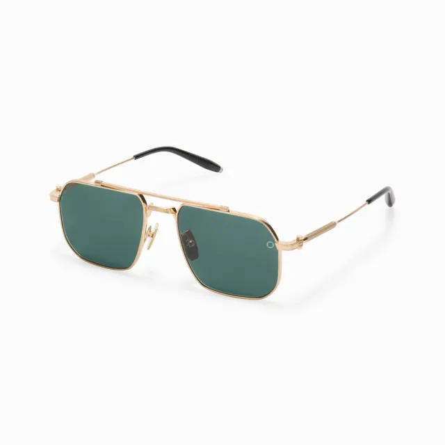 Akoni Delta Atlas Sonnenbrille Brushed 12k Gold Navigator