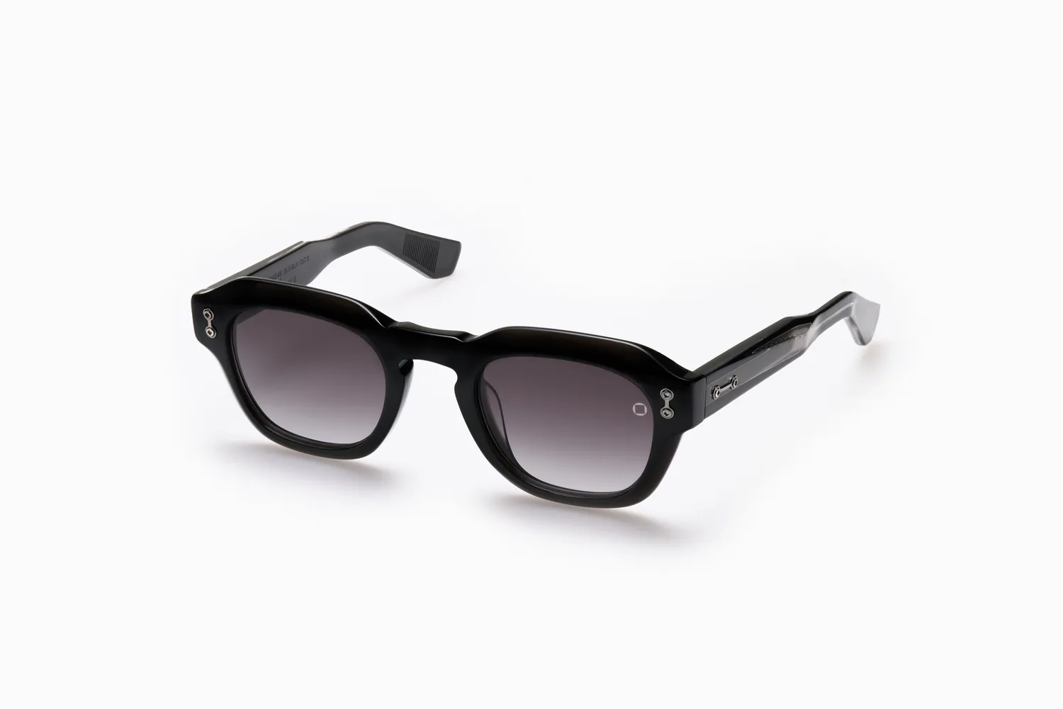 Akoni Optima Blaze Sonnenbrille Crystal Black 48