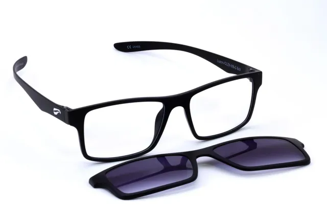 Flying Eyes Luzon Sonnenclip Gradient Gray