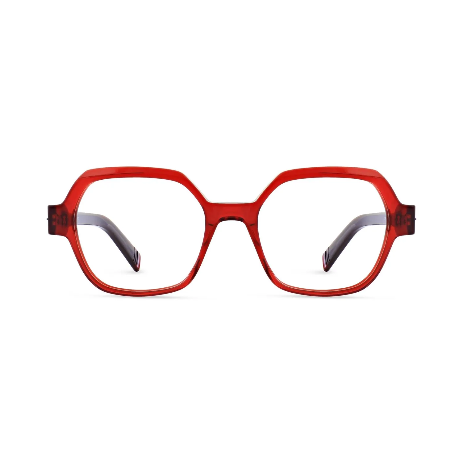 Morel Agathe 1 Brille NV03 sechseckig Acetat