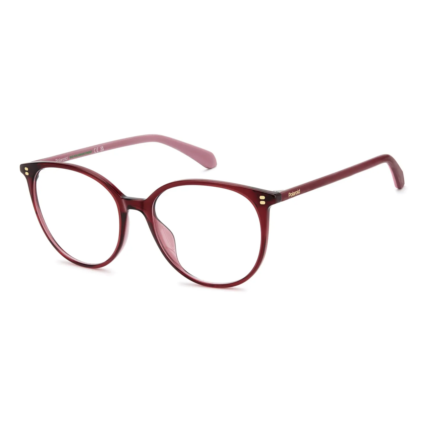 Polaroid PLD D627 Brille Schwarz rund 54-17-140
