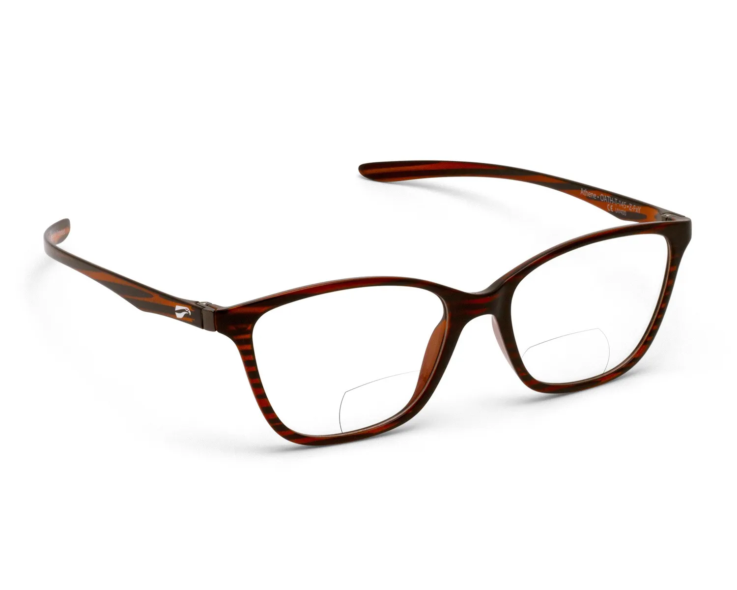 Flying Eyes Athene Bifokalbrille Matt-Schwarz Gradient Gray +1,5