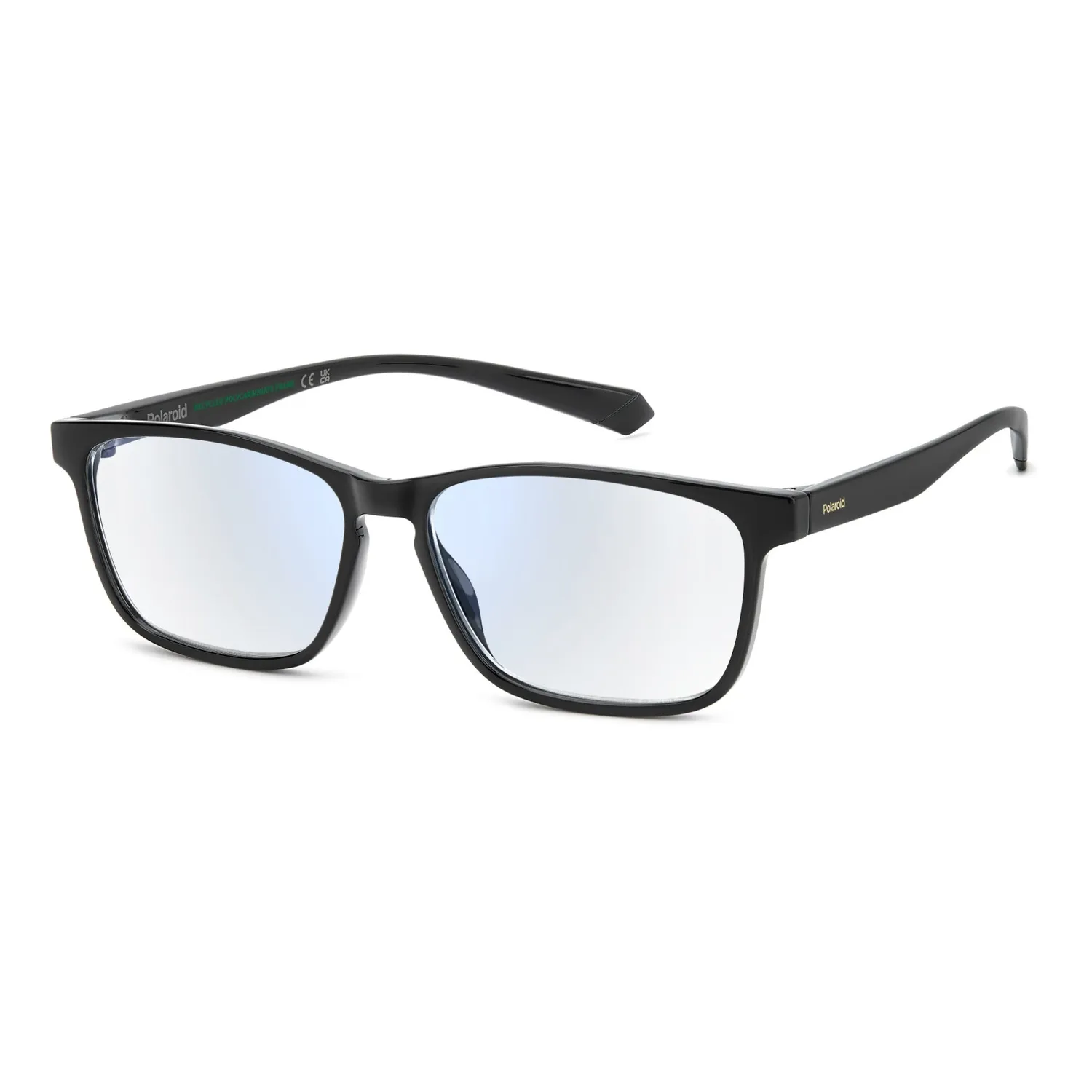 Polaroid PLD 0038/R/BB Lesebrille Schwarz +1,50 Blaulicht