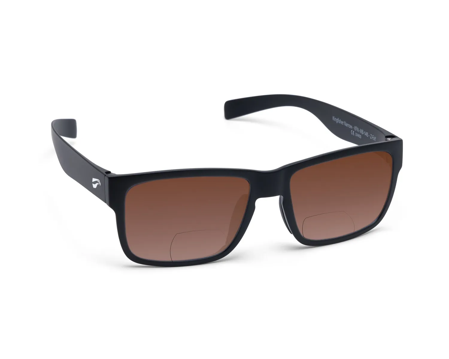 Flying Eyes Kingfisher Gleitsichtbrille Wide +1,5 grau