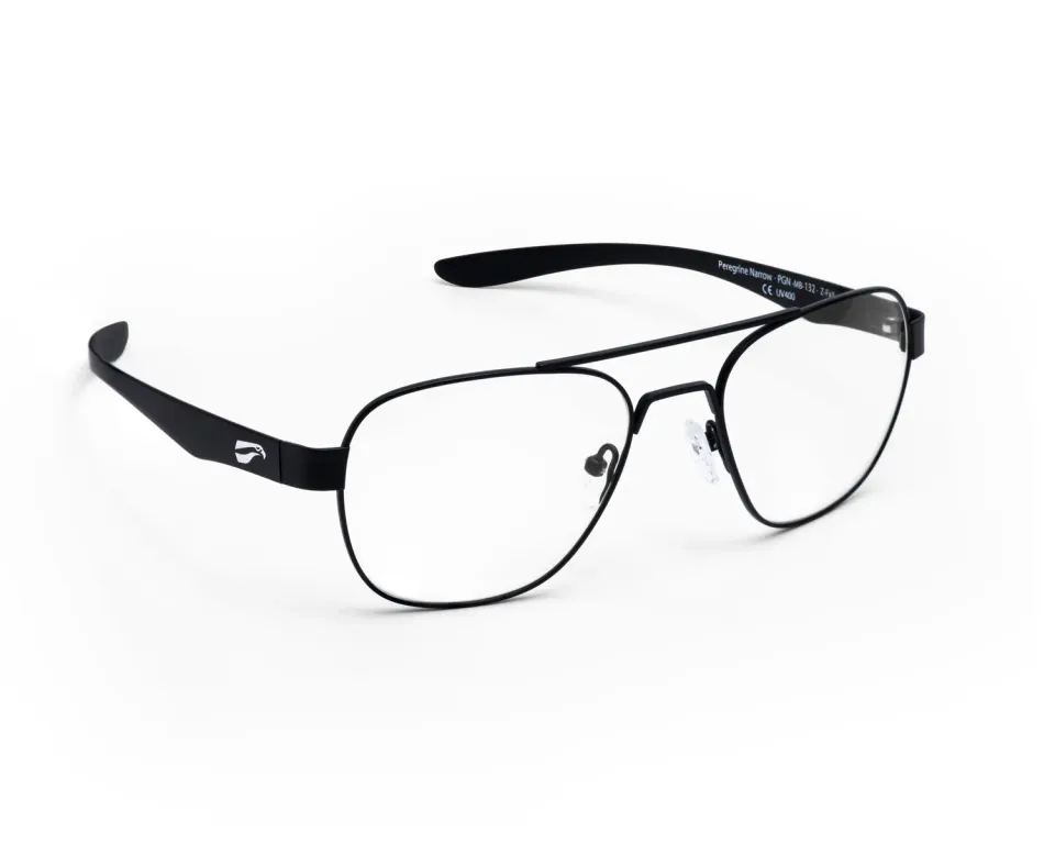 Flying Eyes Peregrine Titanium Brillenfassung Matt Schwarz
