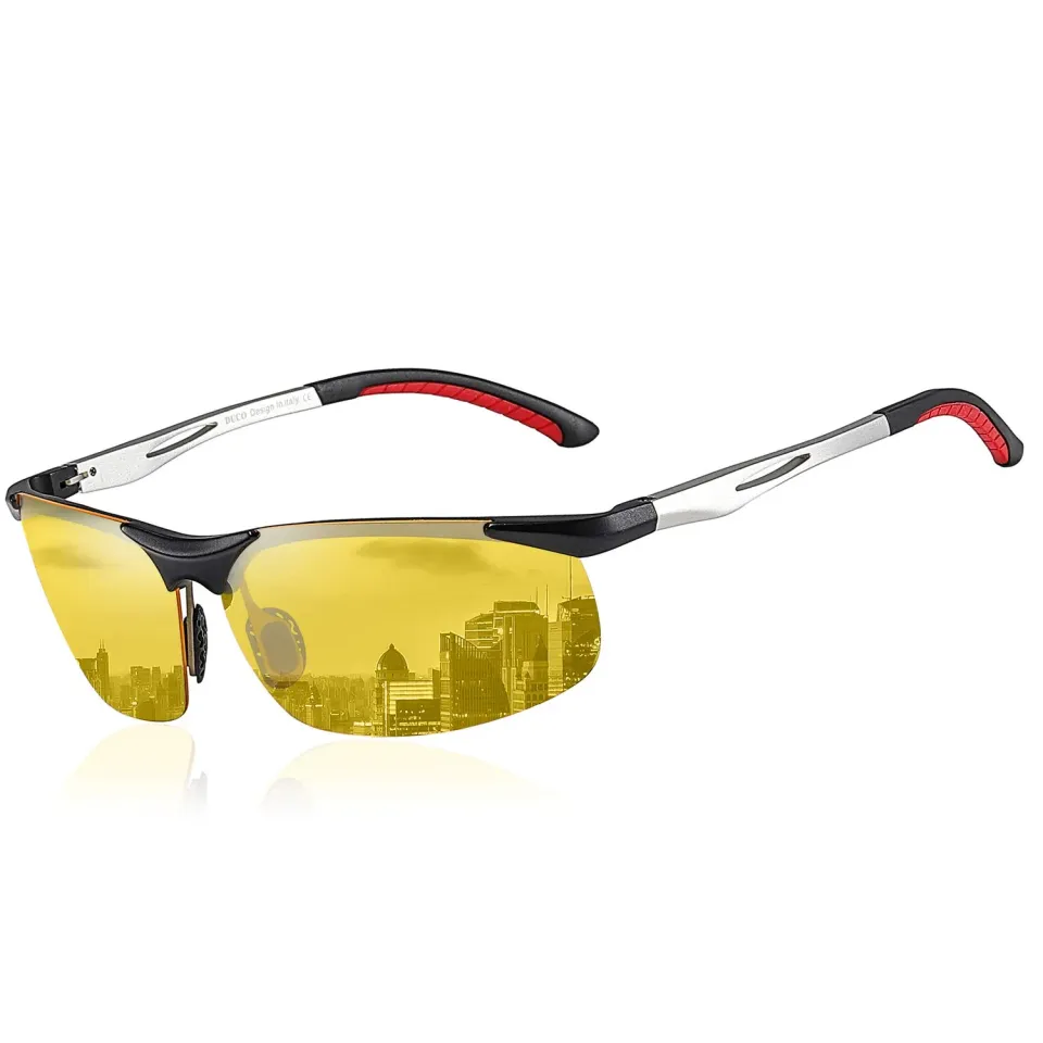 DUCO 2181 Nachtfahrbrille gelb polarisiert