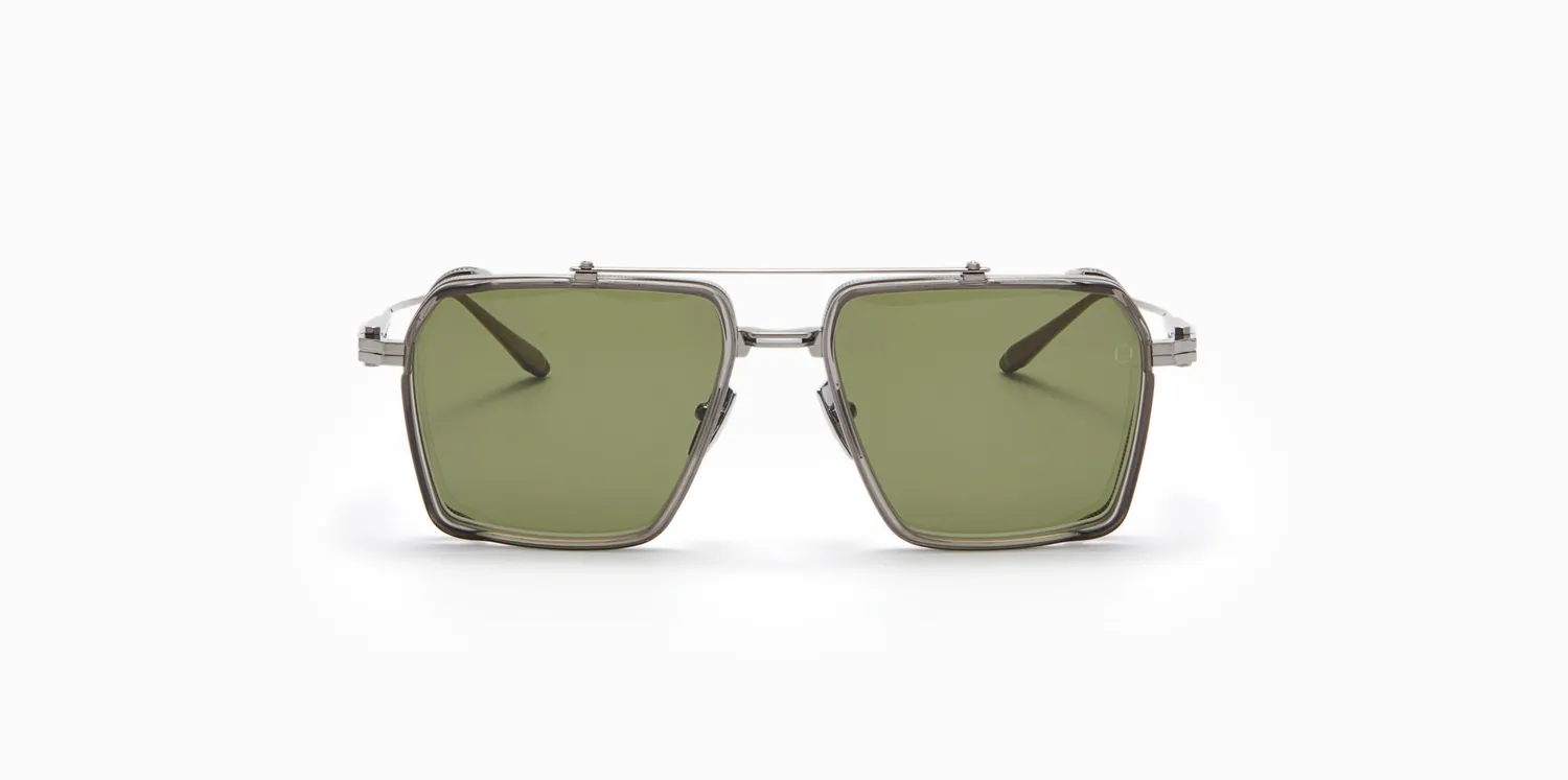 Akoni Delta Tiros Sonnenbrille Brushed Black Palladium