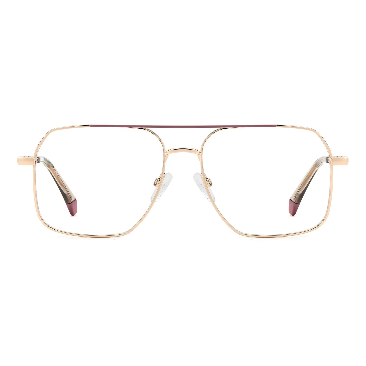 Polaroid PLD D554 Brille gold eckig 55-16-145