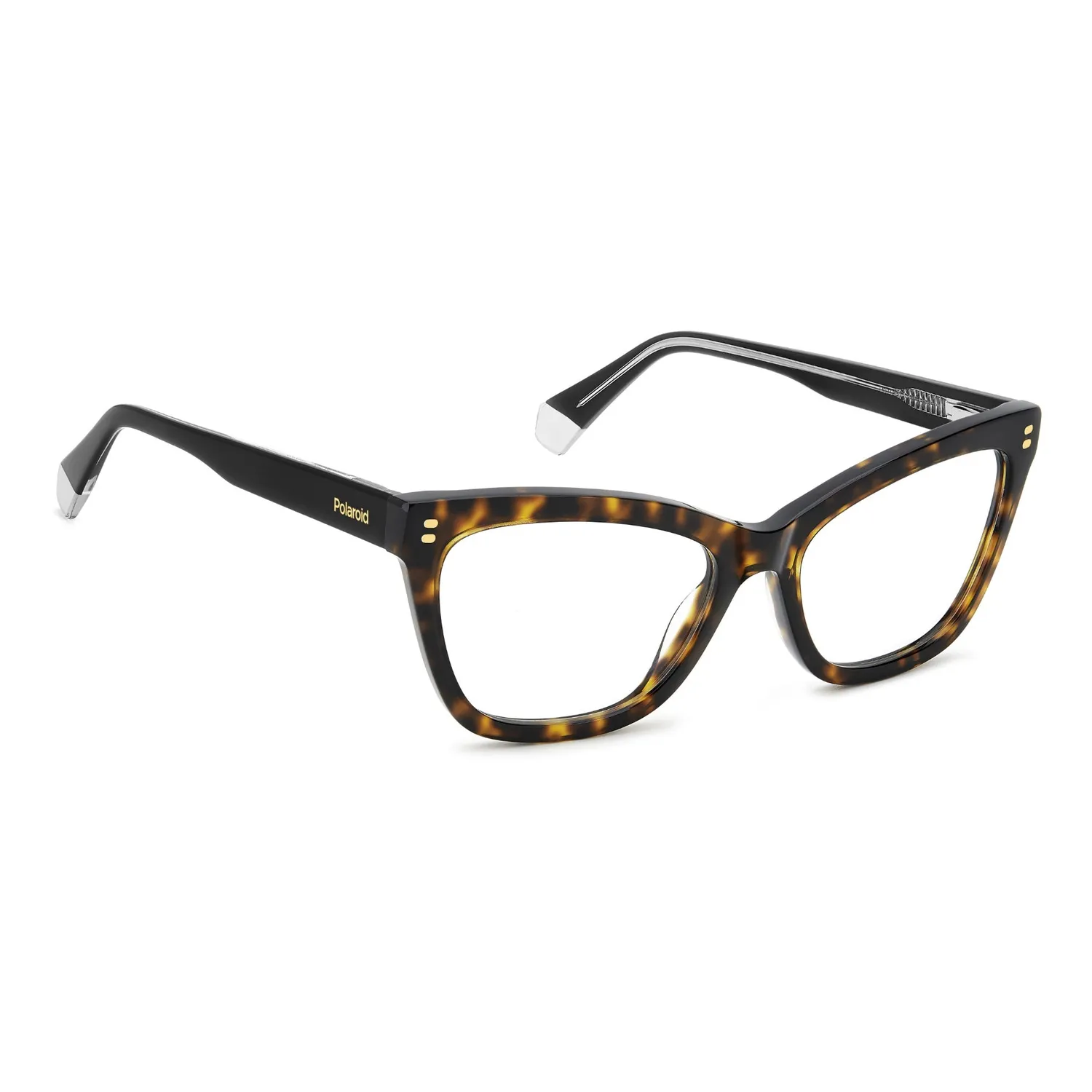 Polaroid PLD D557 Damenbrille Havana Cat-Eye Acetat