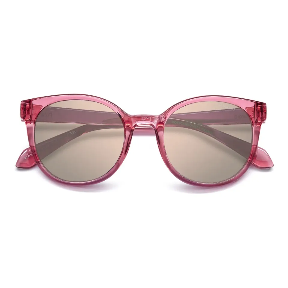 Polaroid PLD 8076/S Kinder-Sonnenbrille Pink Cat-Eye
