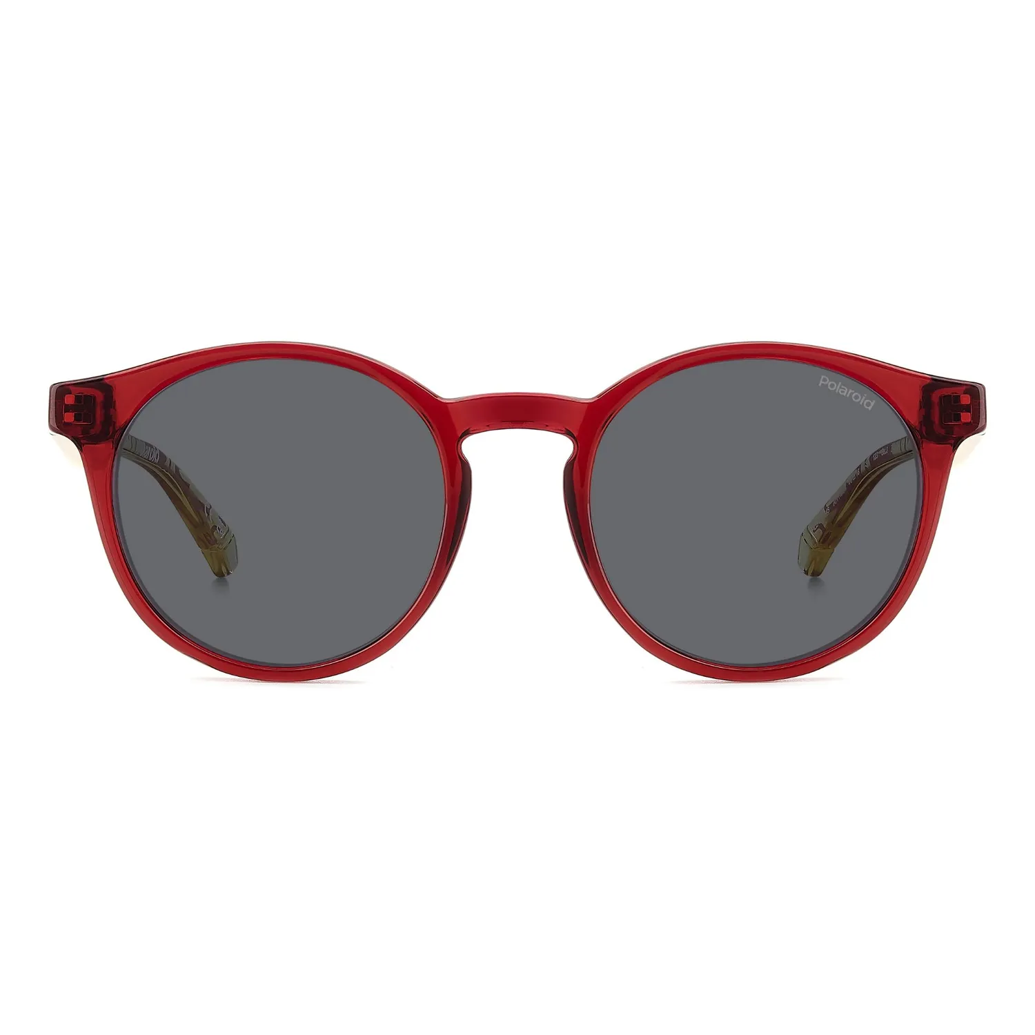 Polaroid 8061/S Kinder Sonnenbrille Rot-Gelb polarisiert