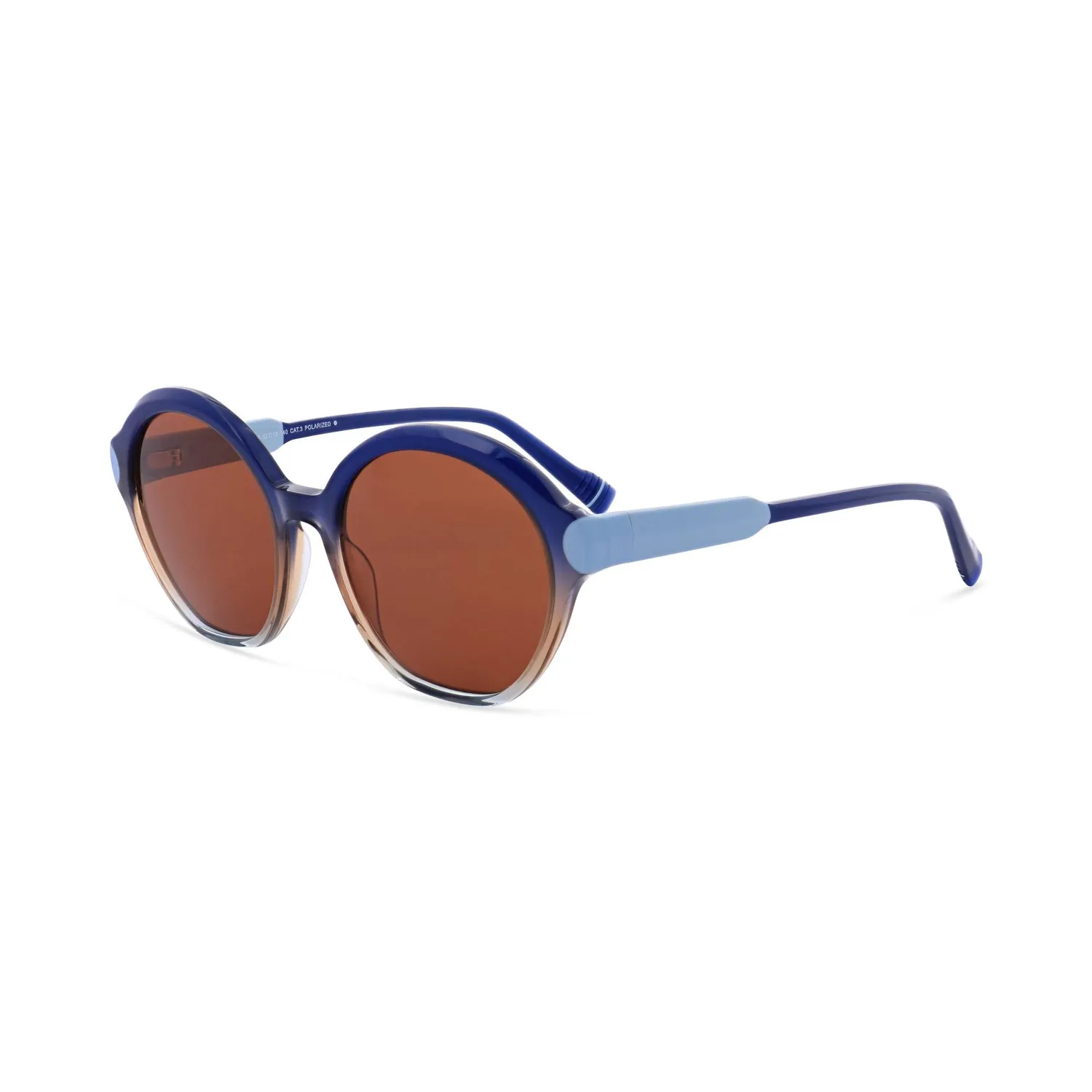 Morel Naxos 1 Sonnenbrille rund Damen Acetat