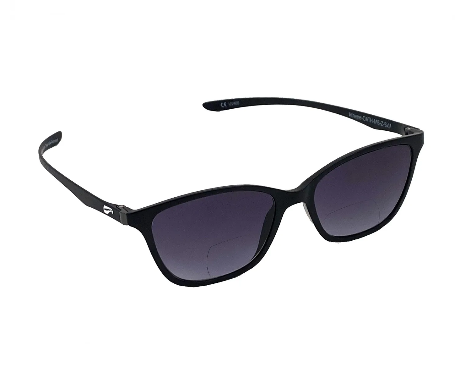 Flying Eyes Athene Bifokalbrille Matt-Schwarz Gradient Gray +1,5