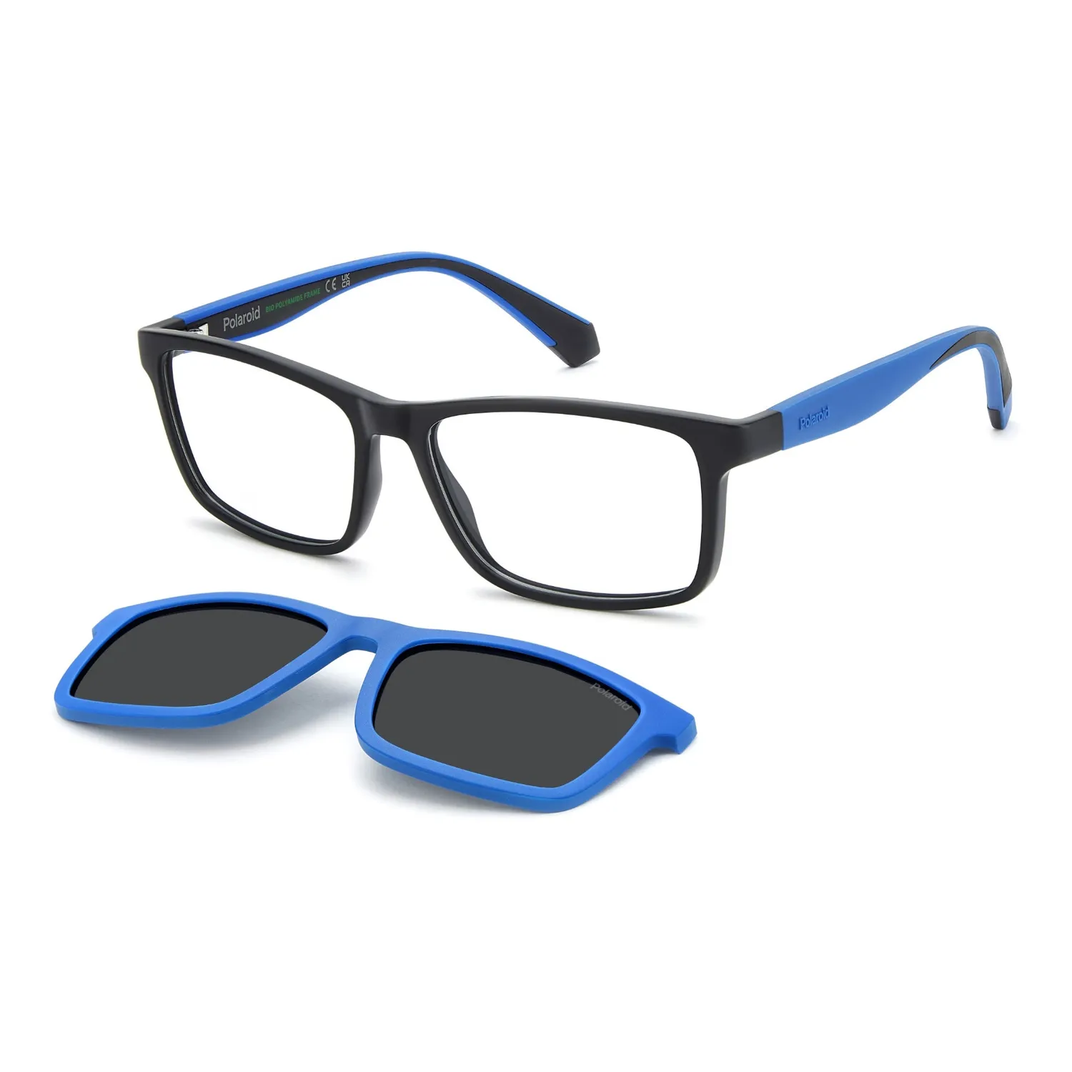 Polaroid PLD D854/C Kinderbrille Mattschwarz 54-15-135 polarisiert