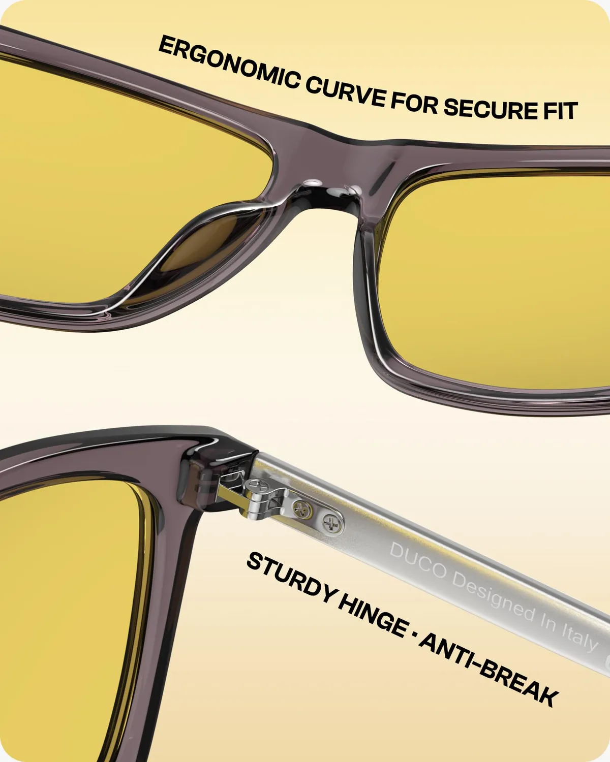 DUCO 3029 Nachtbrille grau polarisiert