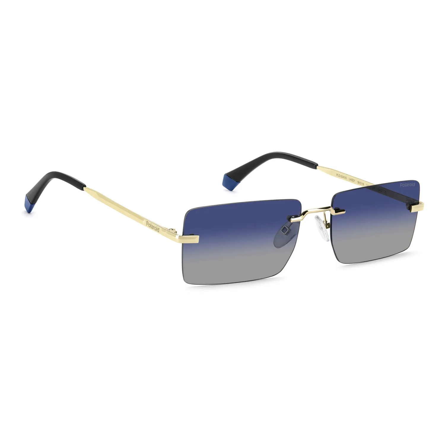Polaroid PLD 6245/S Sonnenbrille gold randlos polarisiert