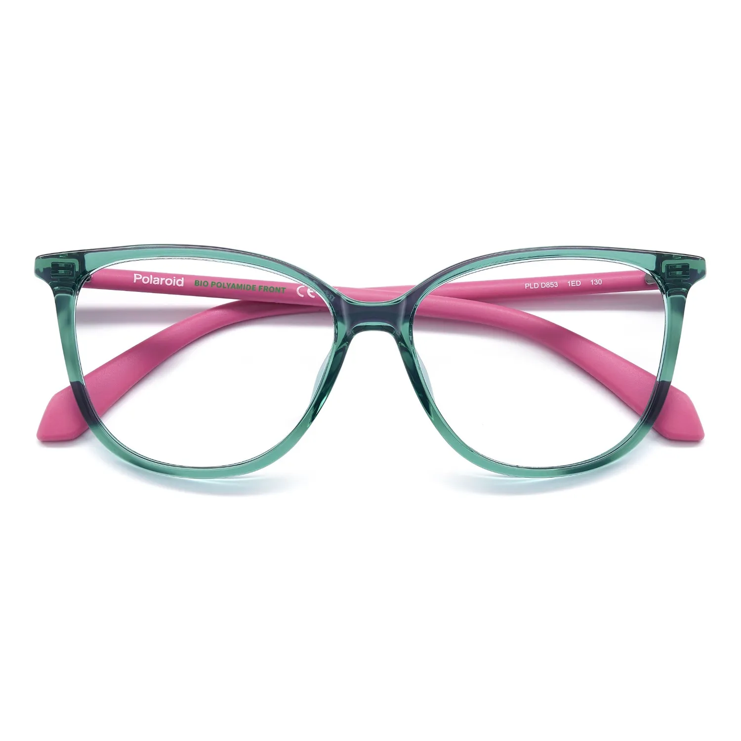 Polaroid PLD D853 Kinderbrille Plum Cat-Eye Gummibügel