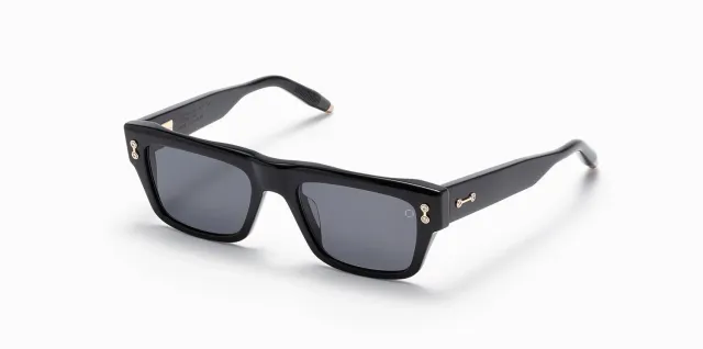 Akoni Etere Leo Sonnenbrille Schwarz Größe 54 Acetat