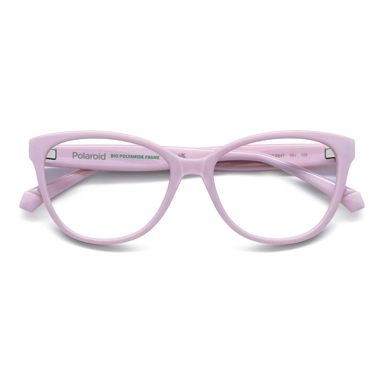 Polaroid PLD D847 Kinderbrille Grün Cat-Eye Öko-Polyamid
