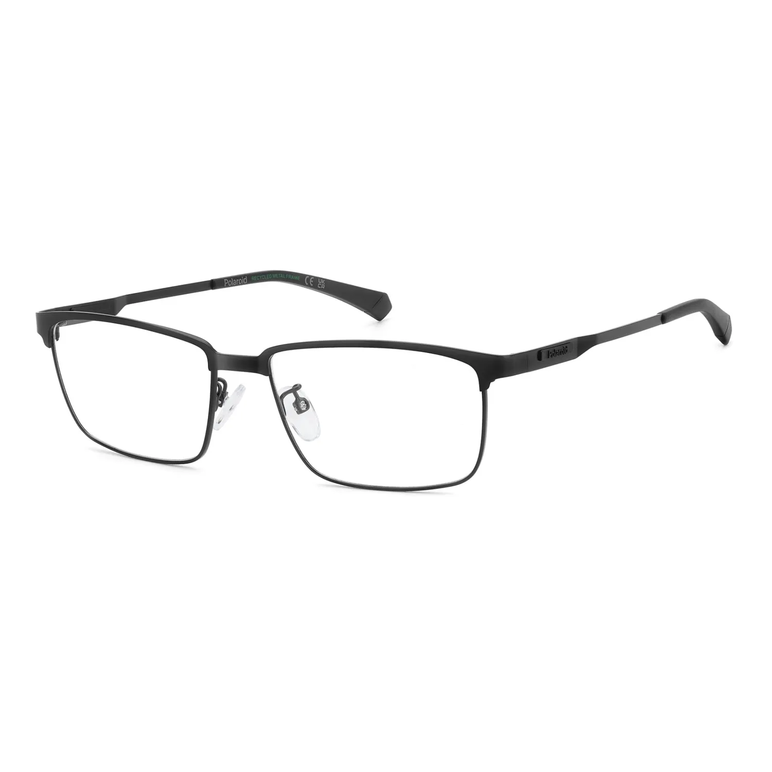 Polaroid PLD D570/G Brille Mattschwarz 54-16-145 Edelstahl