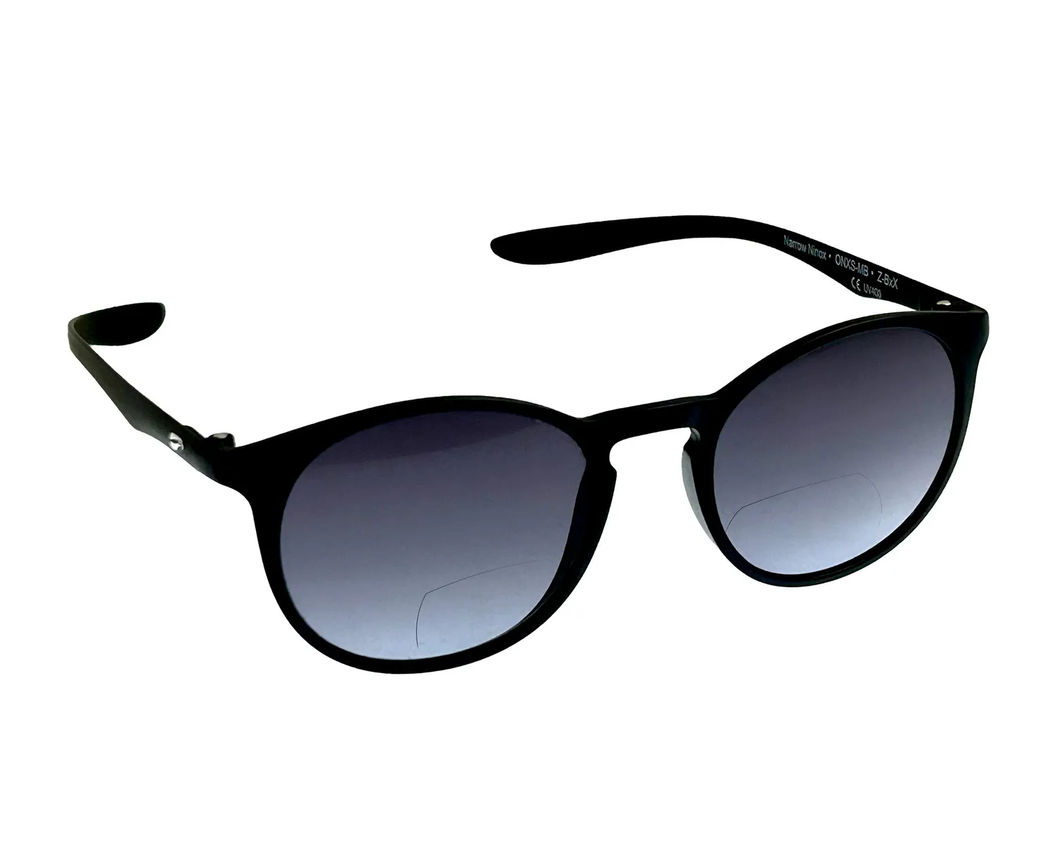 Flying Eyes Ninox Brille Standard matt schwarz klar +2,0 rund