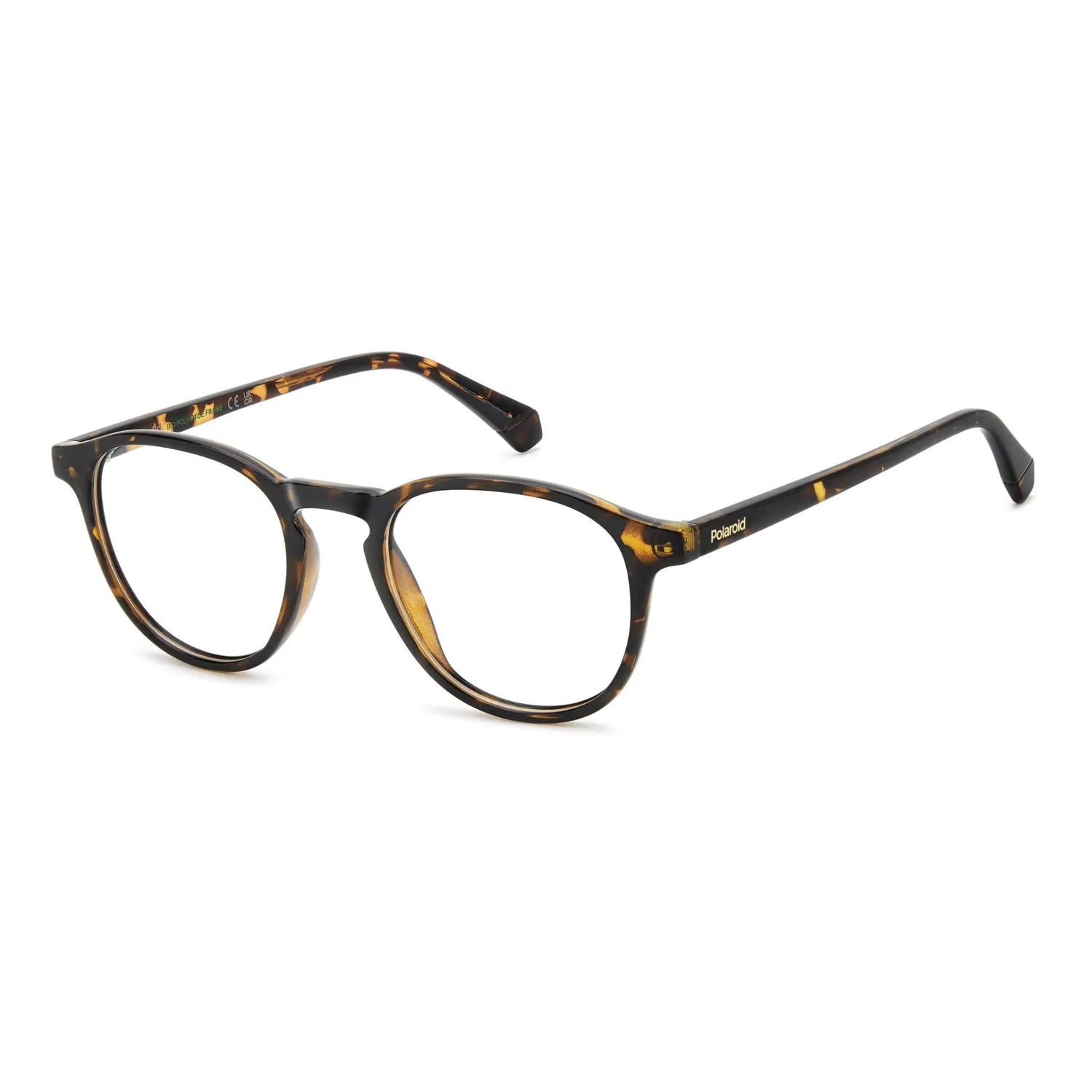 Polaroid PLD D561 Brille Havana Panto leicht