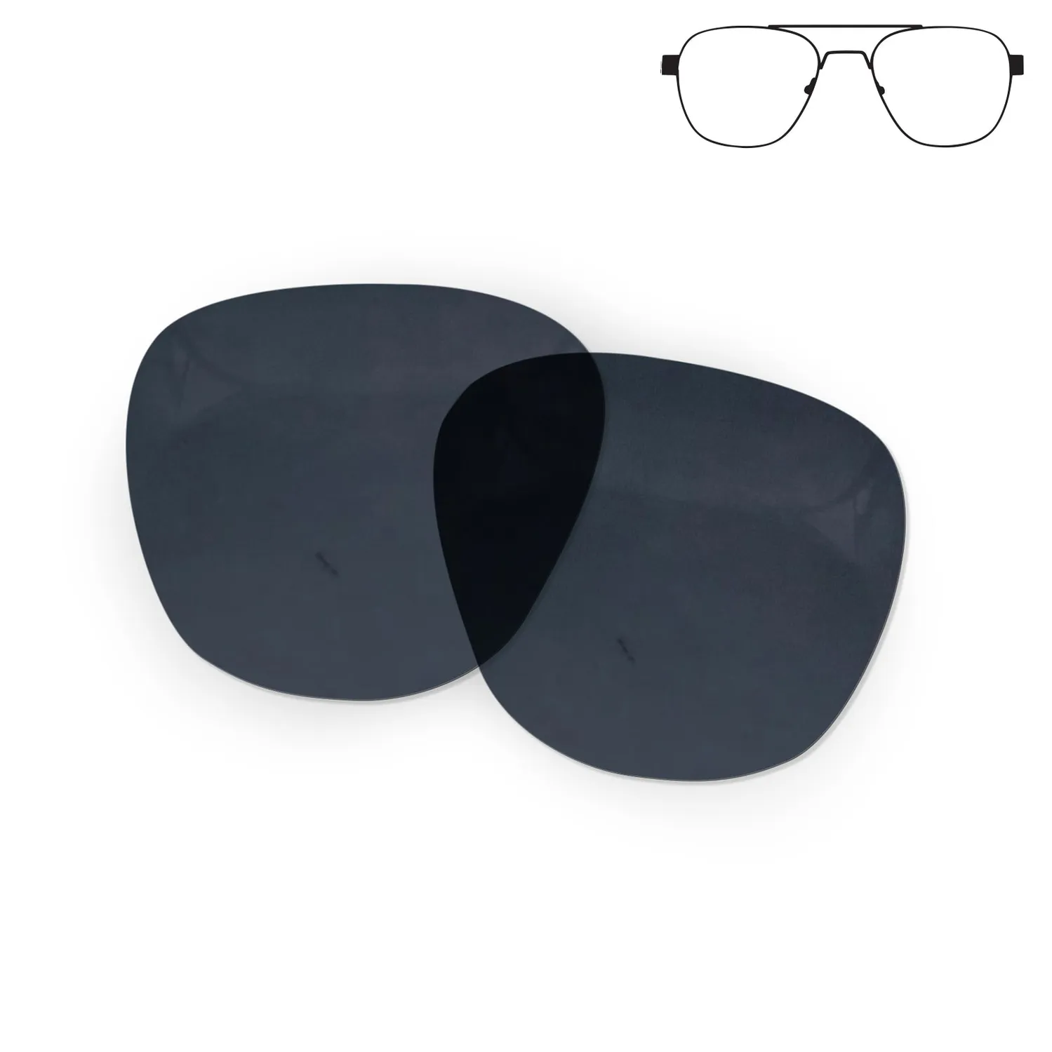 Flying Eyes Peregrine Titanium Ersatzgläser Standard Grau