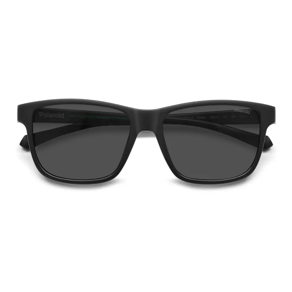 Polaroid PLD 8067/S Kinder-Sonnenbrille Schwarz 49-14