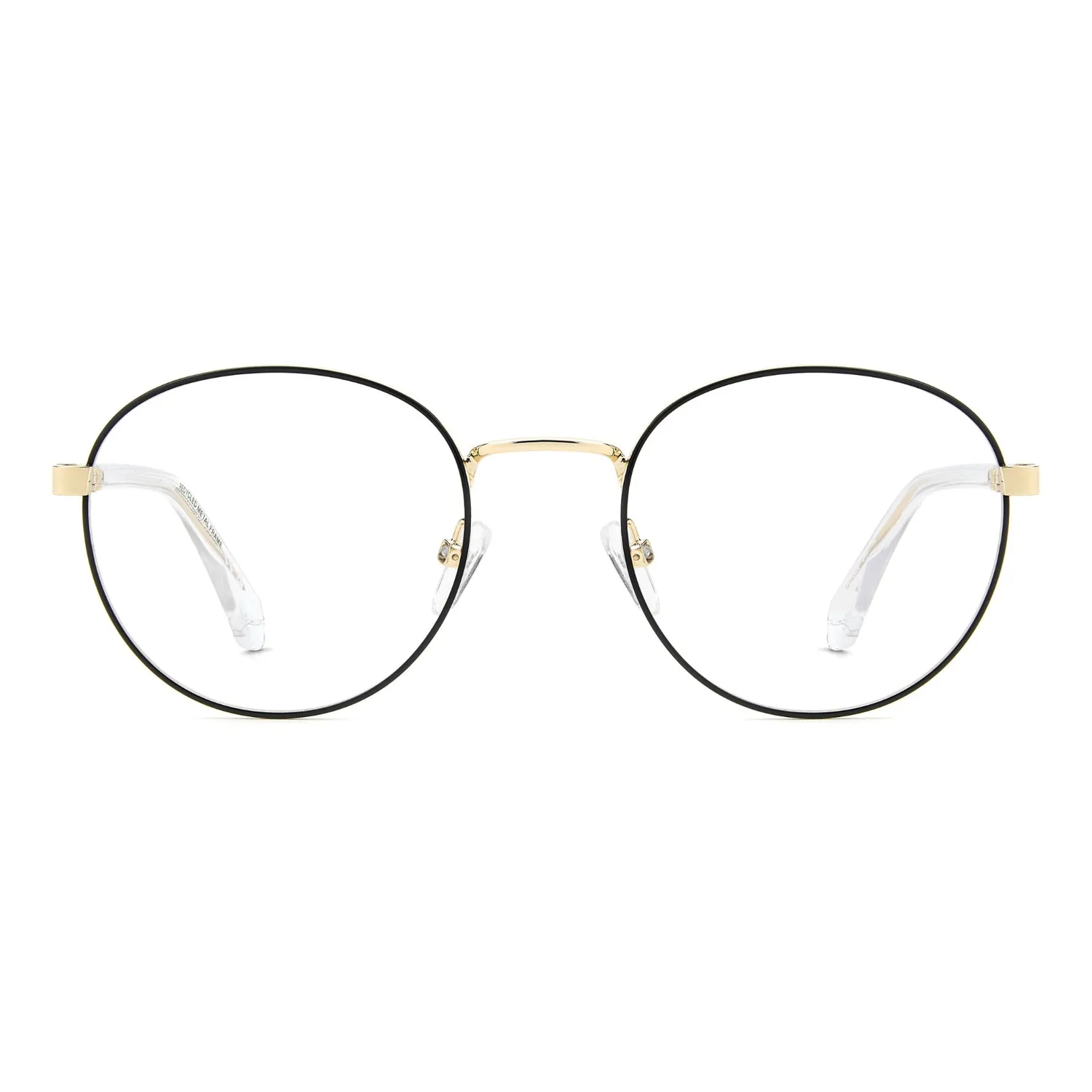 Polaroid PLD D600 Brille Herren Schwarz-Gold 53-21-145 rund