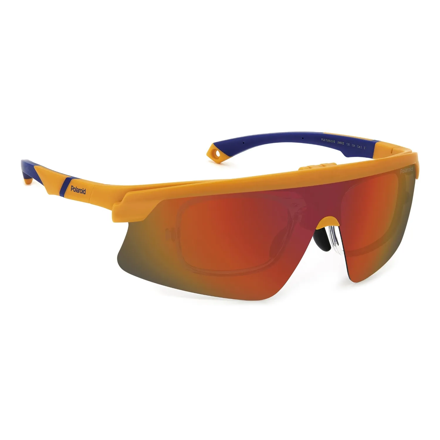 Polaroid PLD 7056/CI/S Sonnenbrille Matt-Schwarz polarisiert