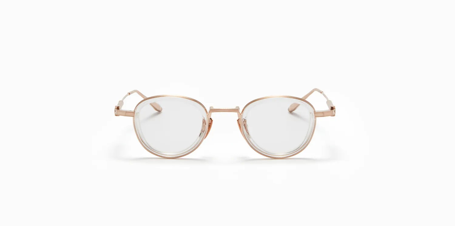 Akoni Optima Agile Brille Crystal Clear Titan