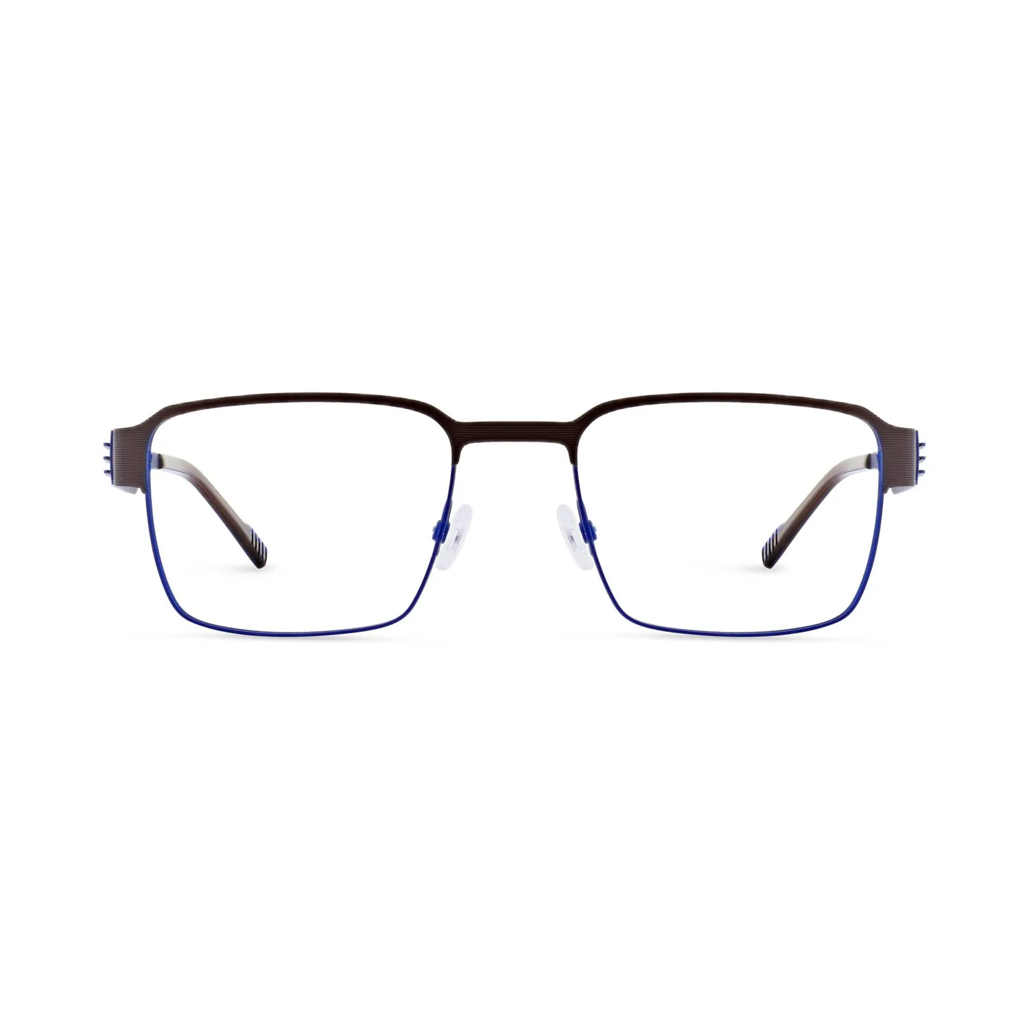 Morel Pythagore 2 Brille BM06 Edelstahl eckig