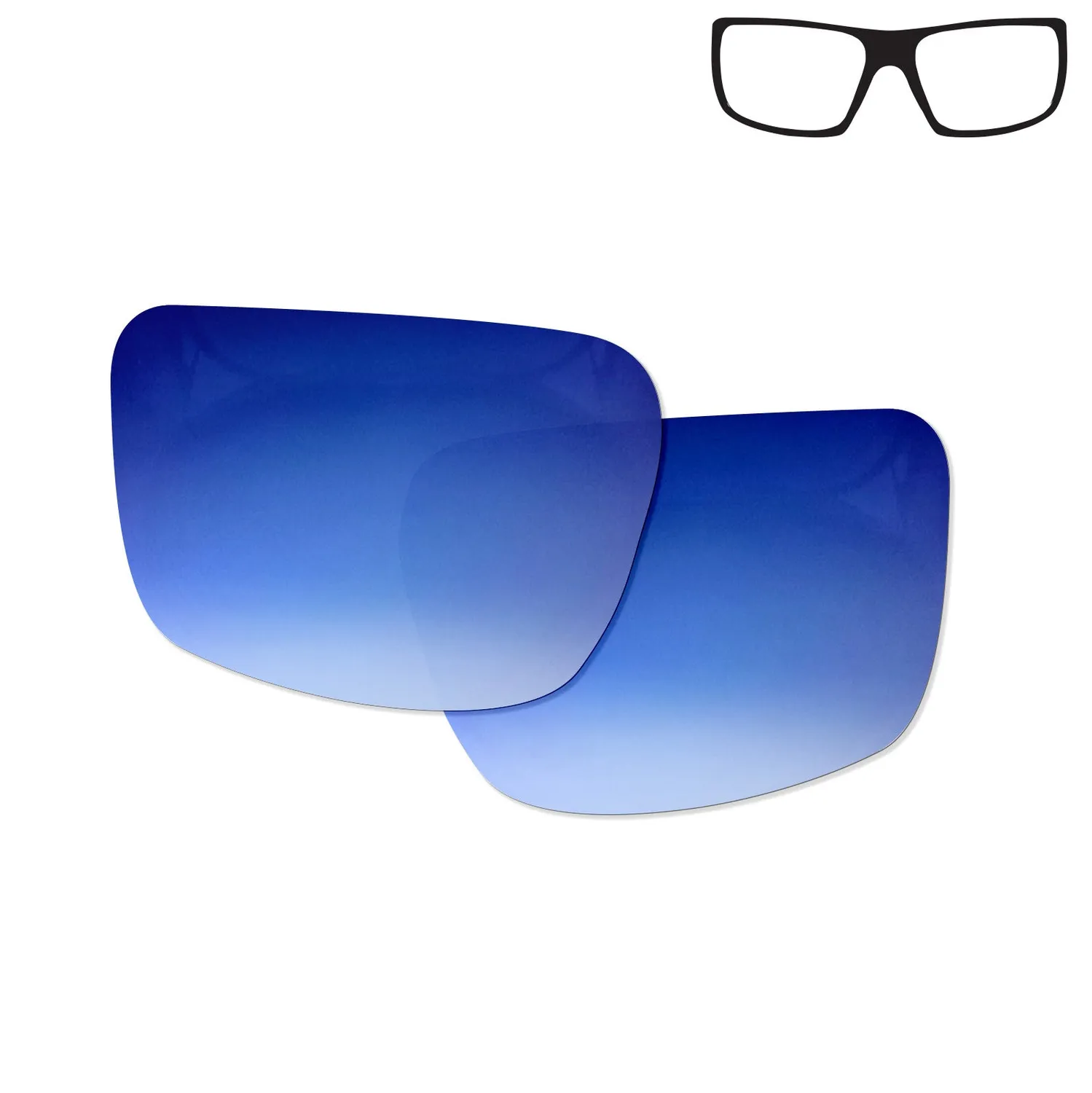 Flying Eyes Kingfisher Sport Ersatzgläser Wide Grau Verlauf