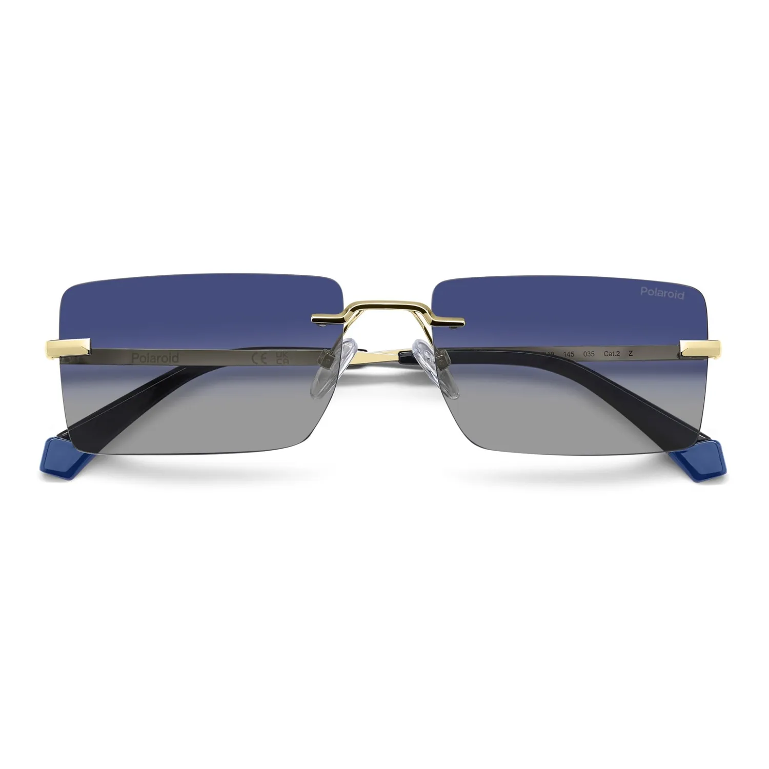 Polaroid PLD 6245/S Sonnenbrille gold randlos polarisiert