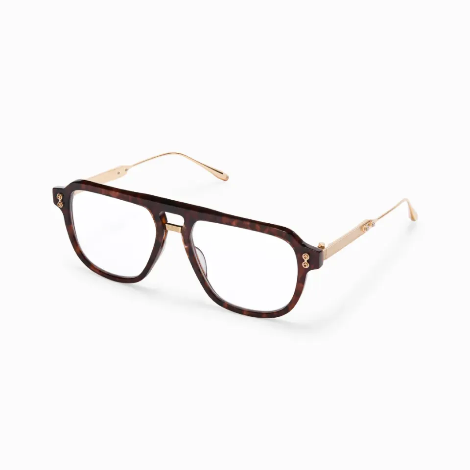 Akoni Etere Argo Brille Havana Universal Fit Metall