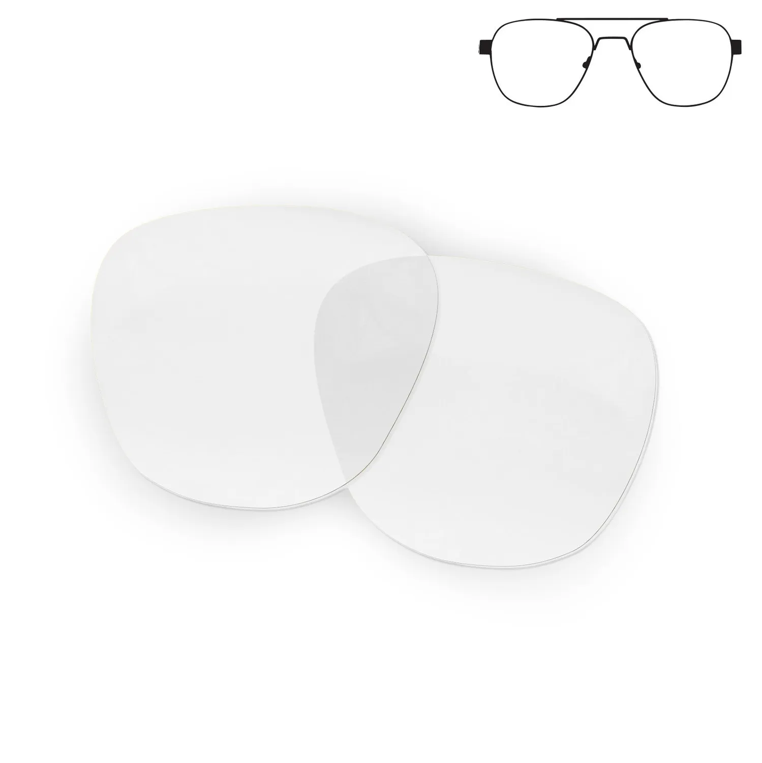 Flying Eyes Peregrine Titanium Ersatzgläser Standard Grau