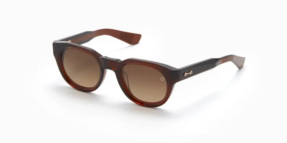 Akoni Alpha Sonnenbrille Dark Crystal Brown